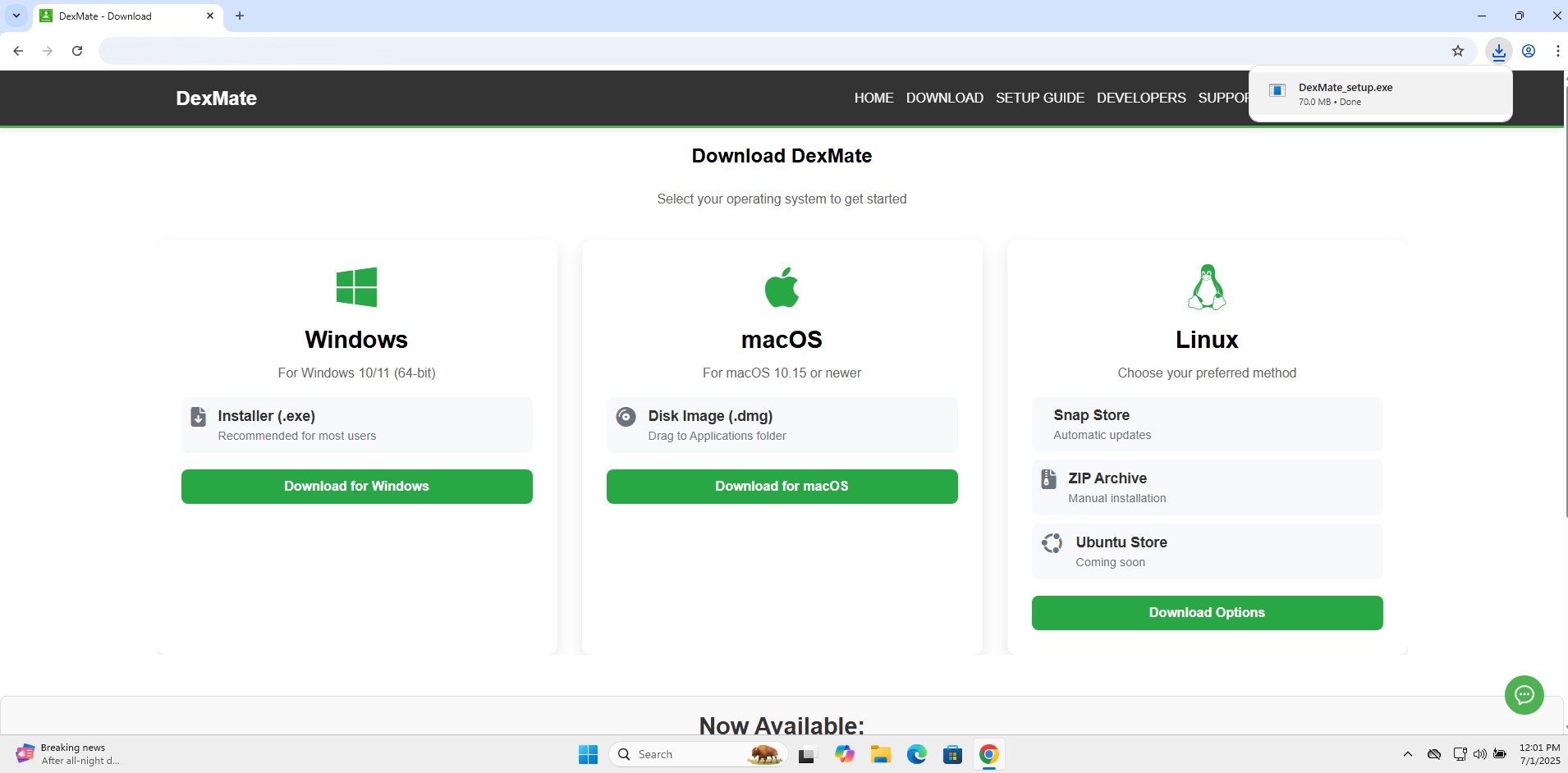 Windows download